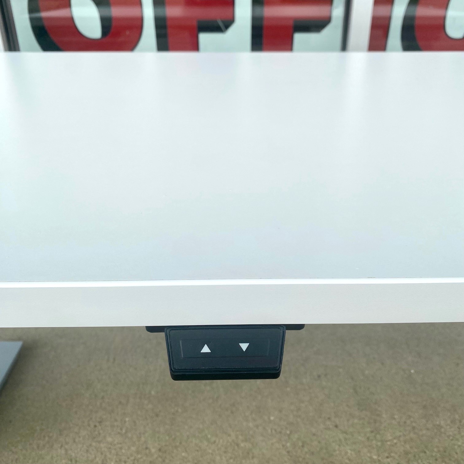 HAWORTH HEIGHT ADJUSTABLE TABLE WITH ELECTRIC BASE, 29x70 - Image 8