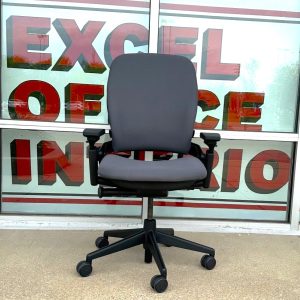 Grey STEELCASE LEAP V-2 TASK CHAIR