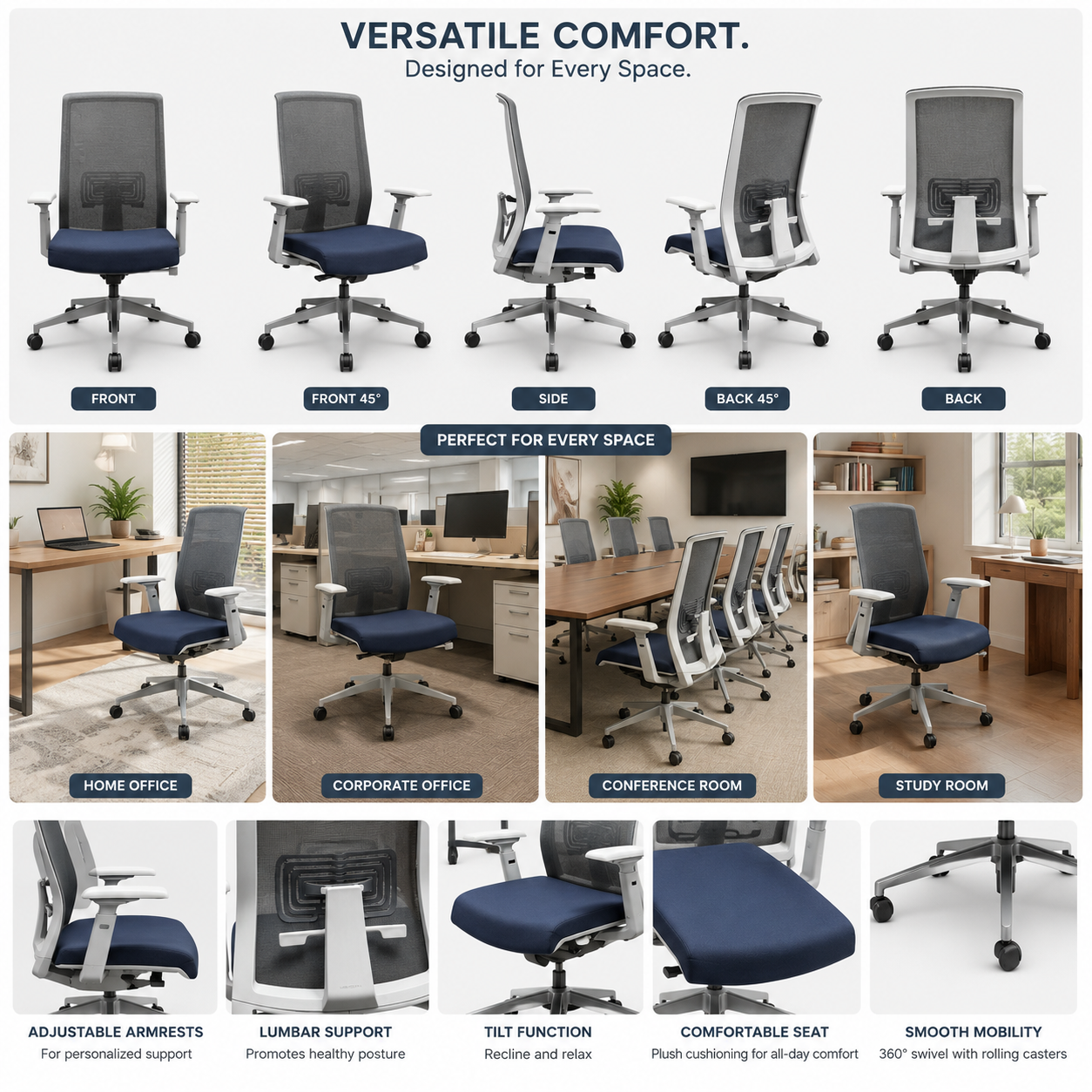 HAWORTH VERY SERIES EXECUTIVE/TASK CHAIR - Image 10