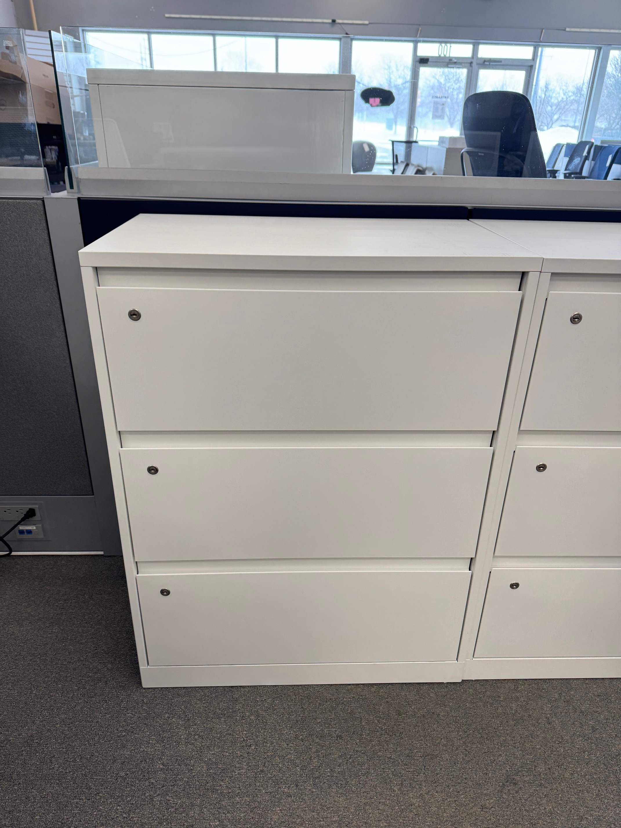 Steelcase Lateral File, 3 Drawer, 30"Wide - Image 2