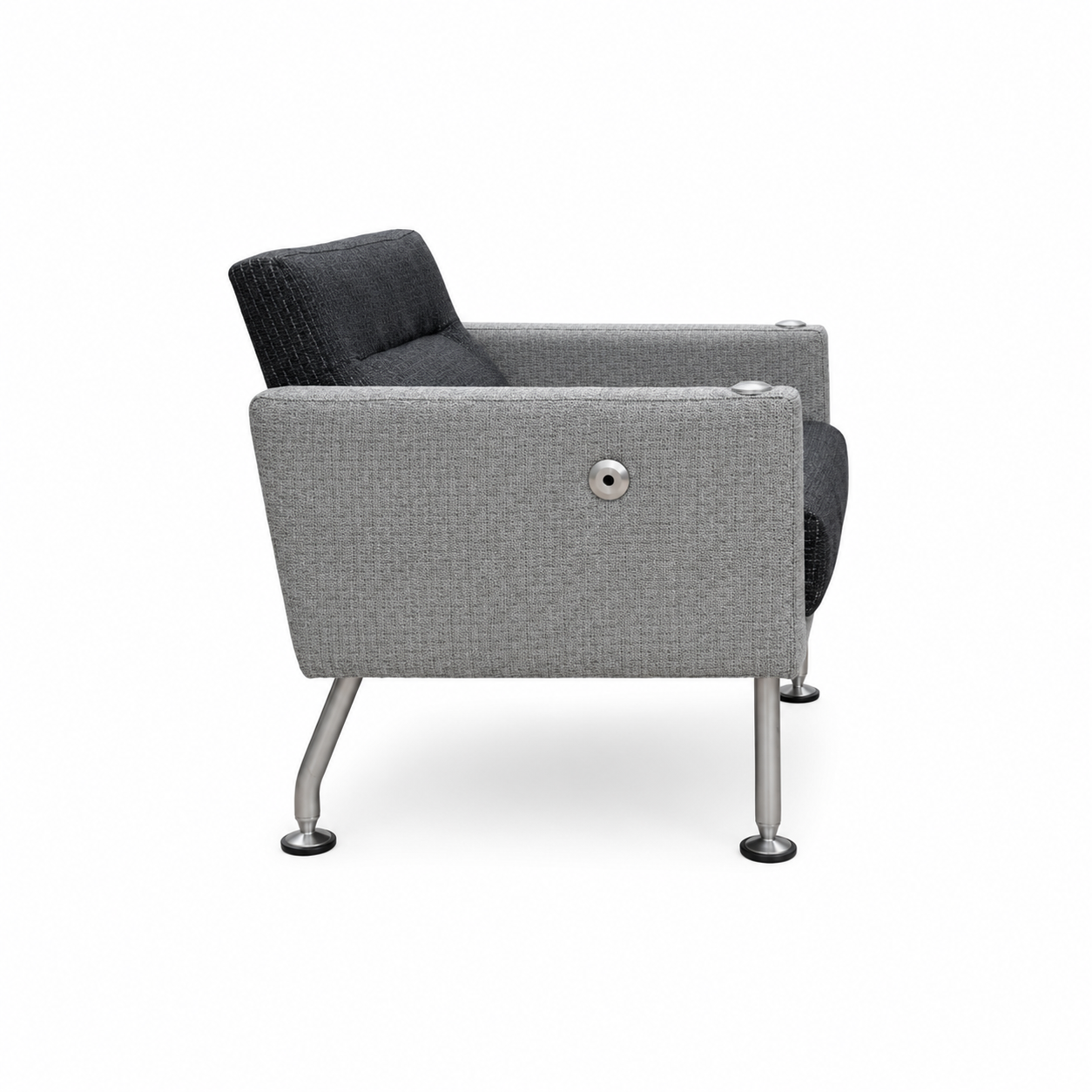 Coalesse by Steelcase Sidewalk Chair, 2-tone Fabric - Image 8