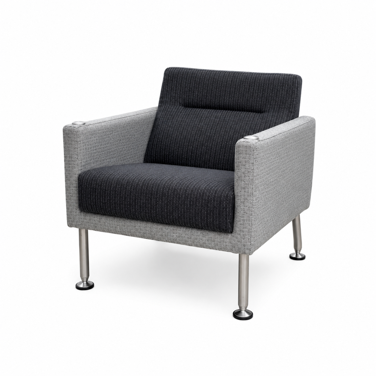 Coalesse by Steelcase Sidewalk Chair, 2-tone Fabric - Image 3