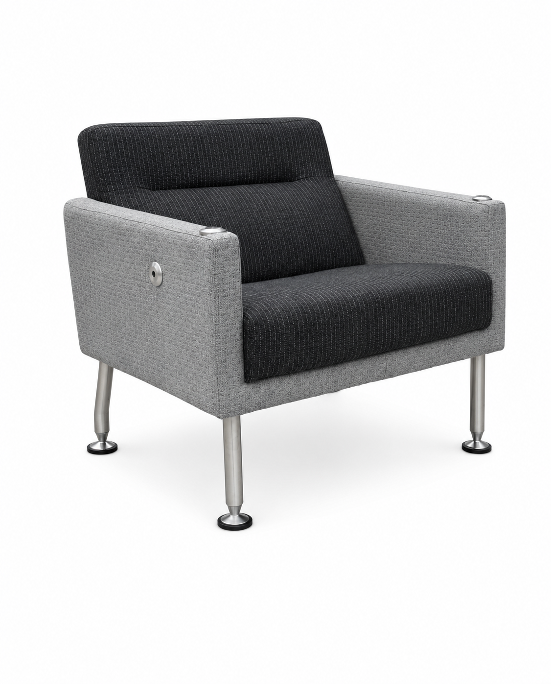 Coalesse by Steelcase Sidewalk Chair, 2-tone Fabric - Image 9