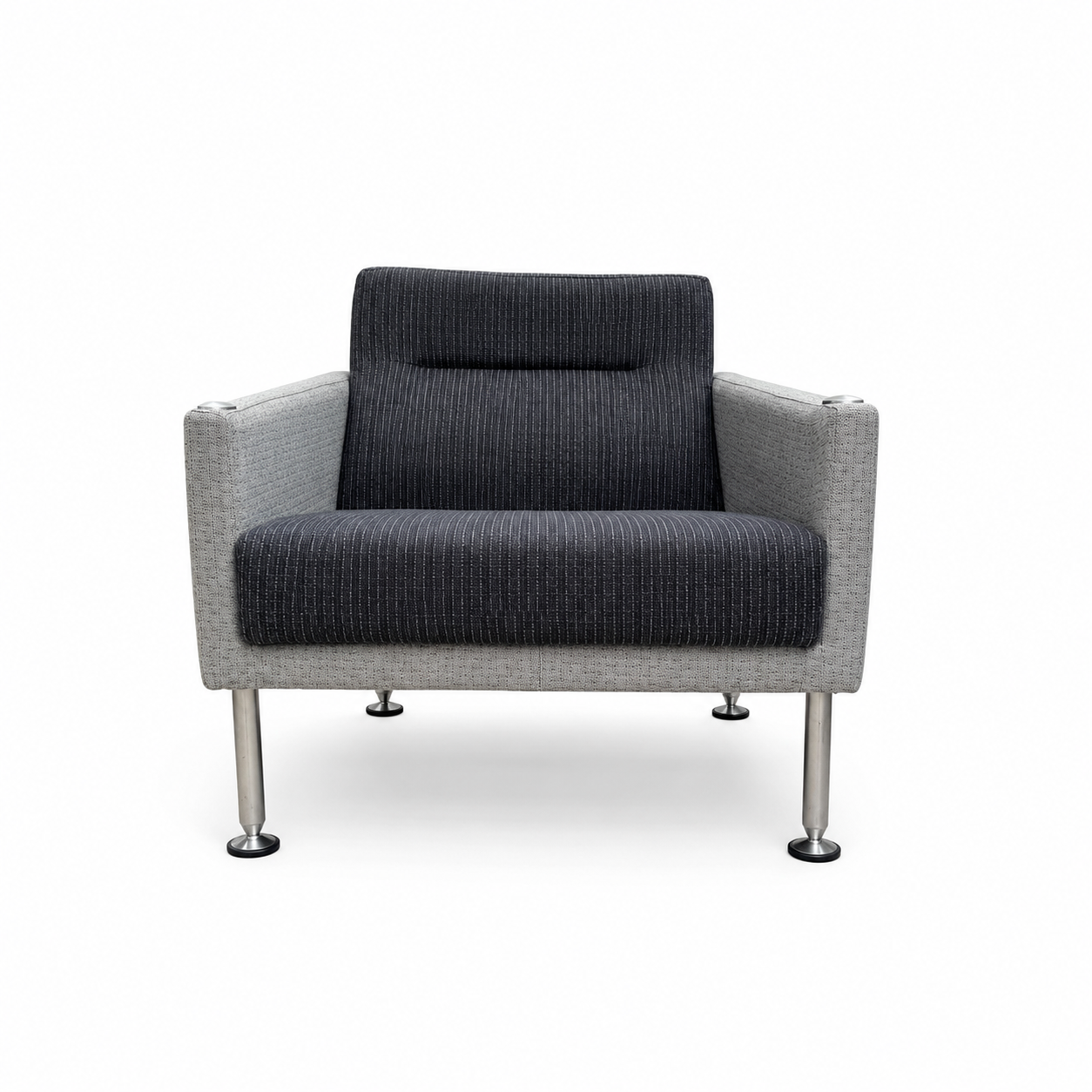 Coalesse by Steelcase Sidewalk Chair, 2-tone Fabric - Image 2