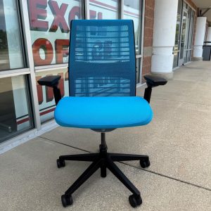 Blue Jay Steelcase Think Series V-2 Task Chair Mesh Back