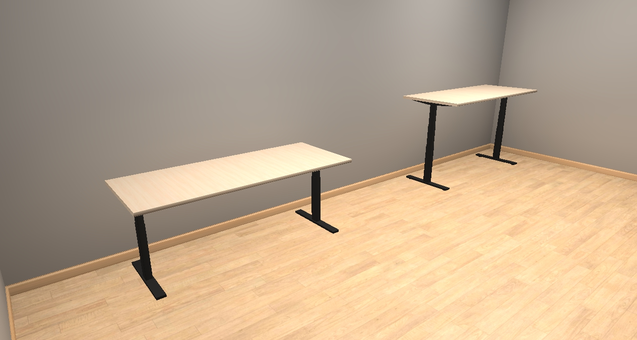 New Height Adjustable Table, 30x72 - Image 3