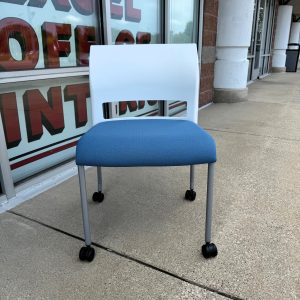 Used Sky Blue Steelcase Move Series Collaborative Chair