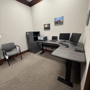 Steelcase, Series 7 L - Shape Electric, Height adjustable Table, New Laminate, New Edging, Office furniture Set