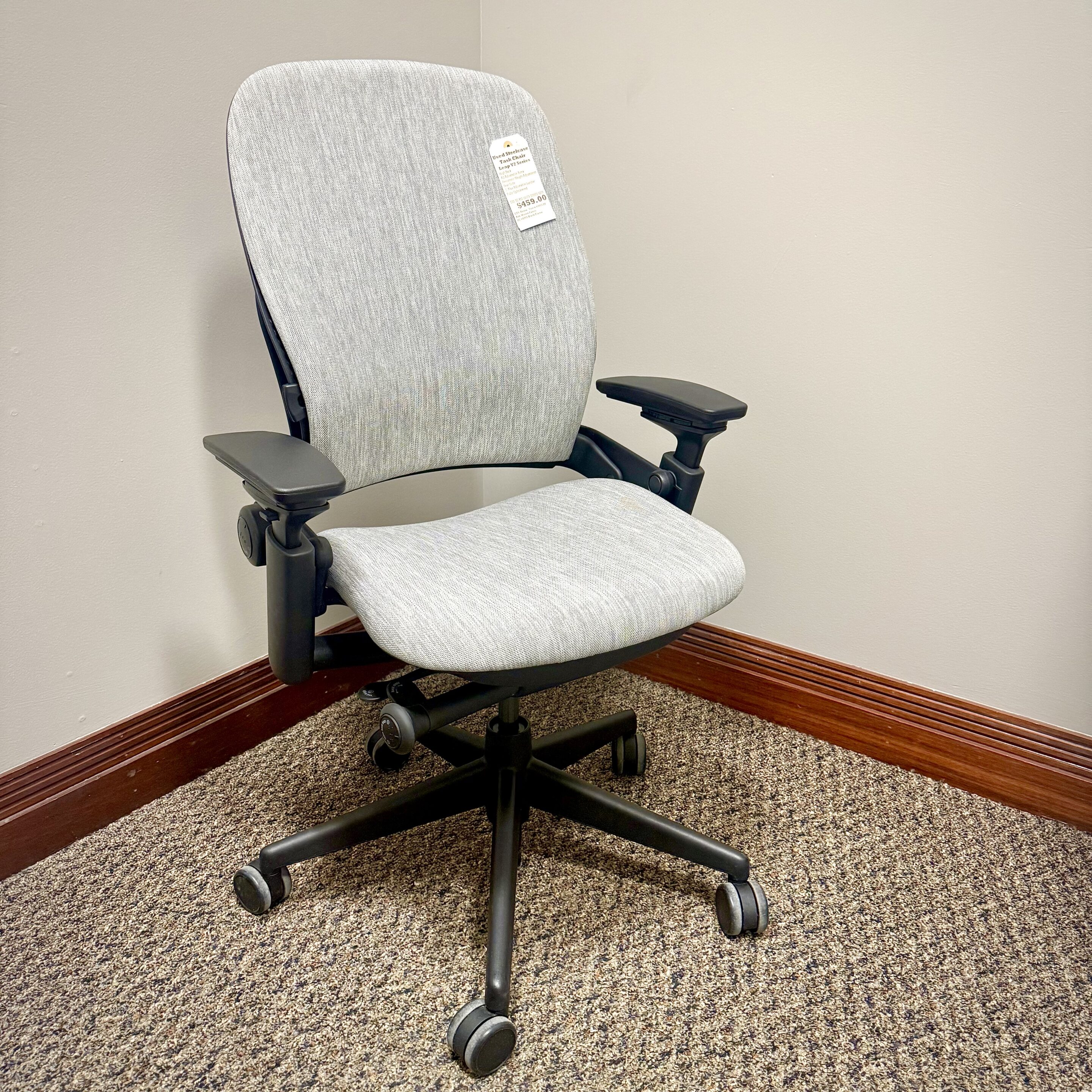 Steelcase Leap V-2 Luzon White - Image 8