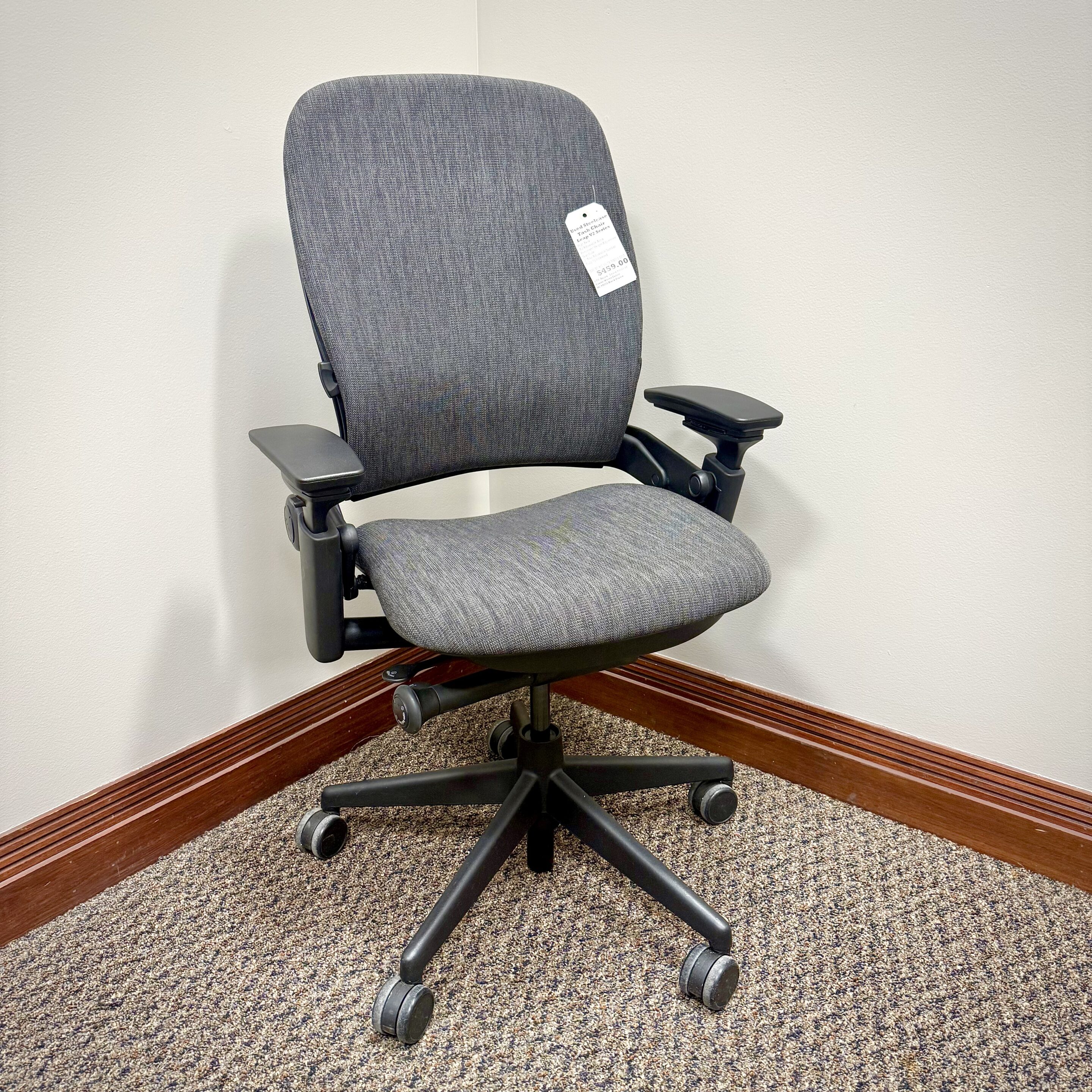 Steelcase Leap V-2 Luzon Black - Image 8