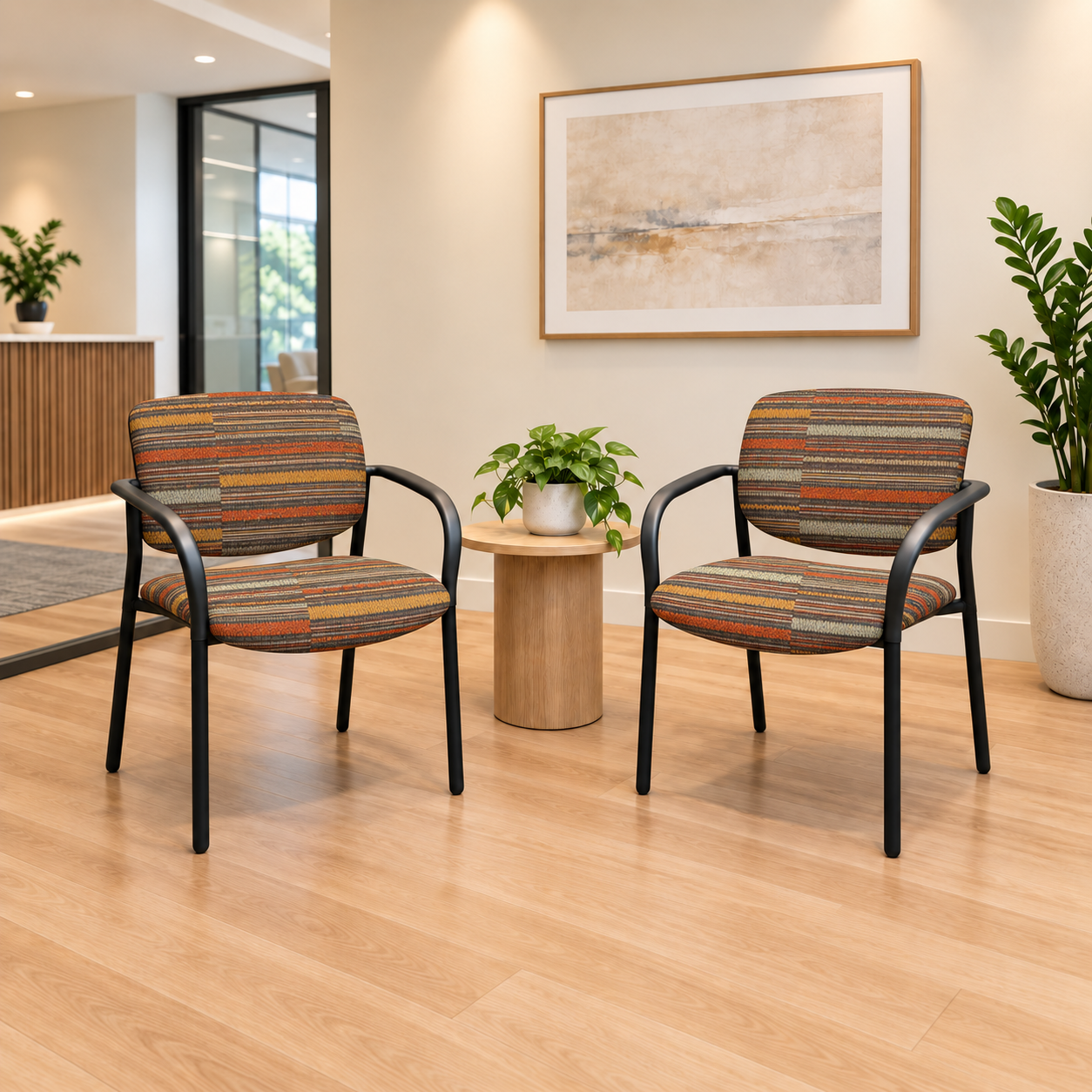 Haworth Sit-On-It heavy-duty guest chairs - Image 2
