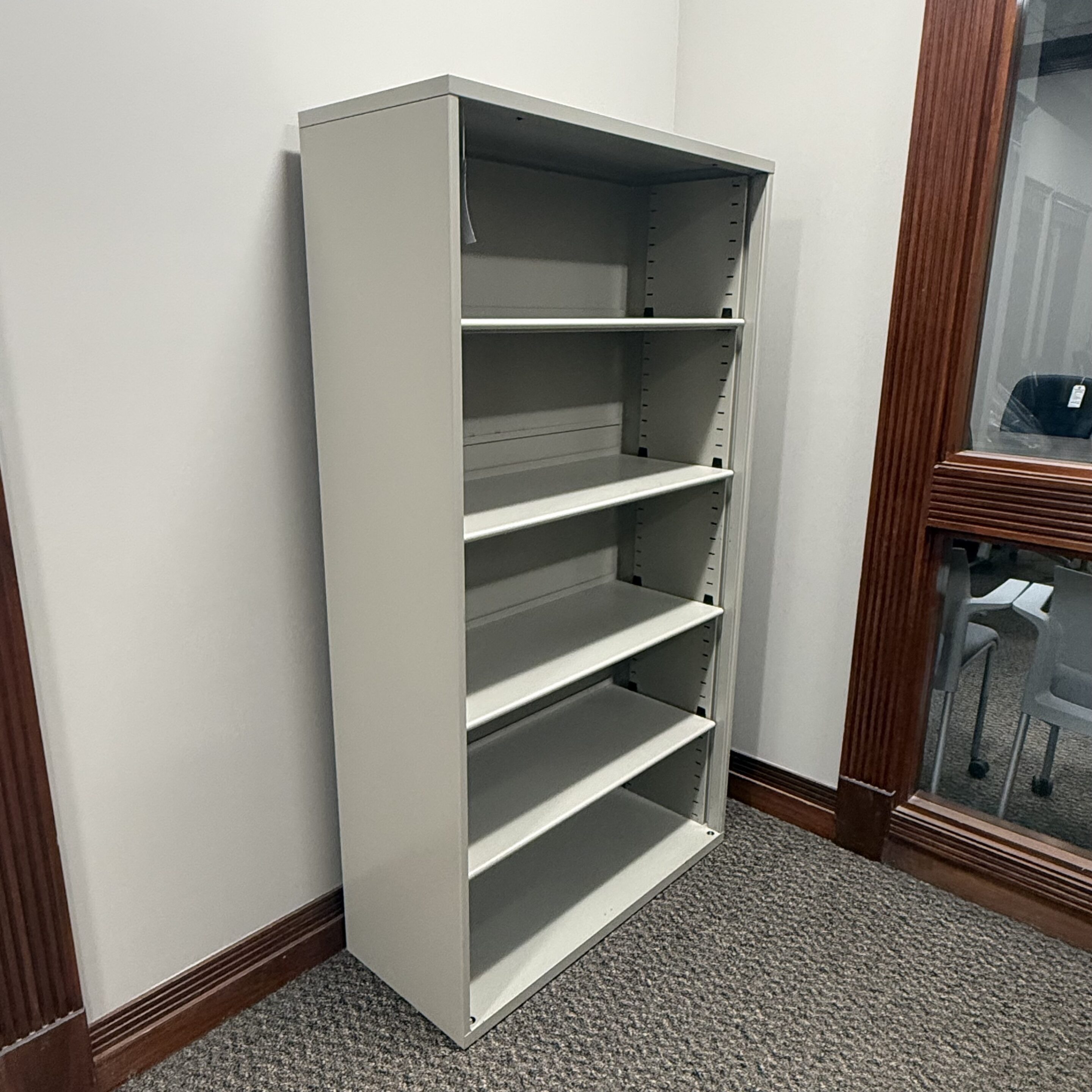 Used Steelcase Open Bookcase, 65" Tall - Image 3