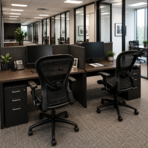 Strata 1570 Ergonomic Chair | Mesh Back | Adjustable Lumbar | Like New (ON SALE)