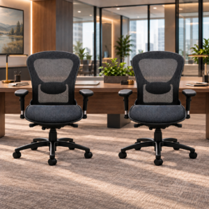 Strata 1570 Ergonomic Chair | Mesh Back | Adjustable Lumbar | Like New (ON SALE)