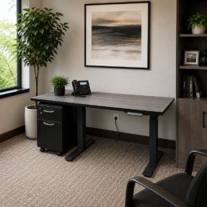Excel Custom 24" x 60" Height-Adjustable Table