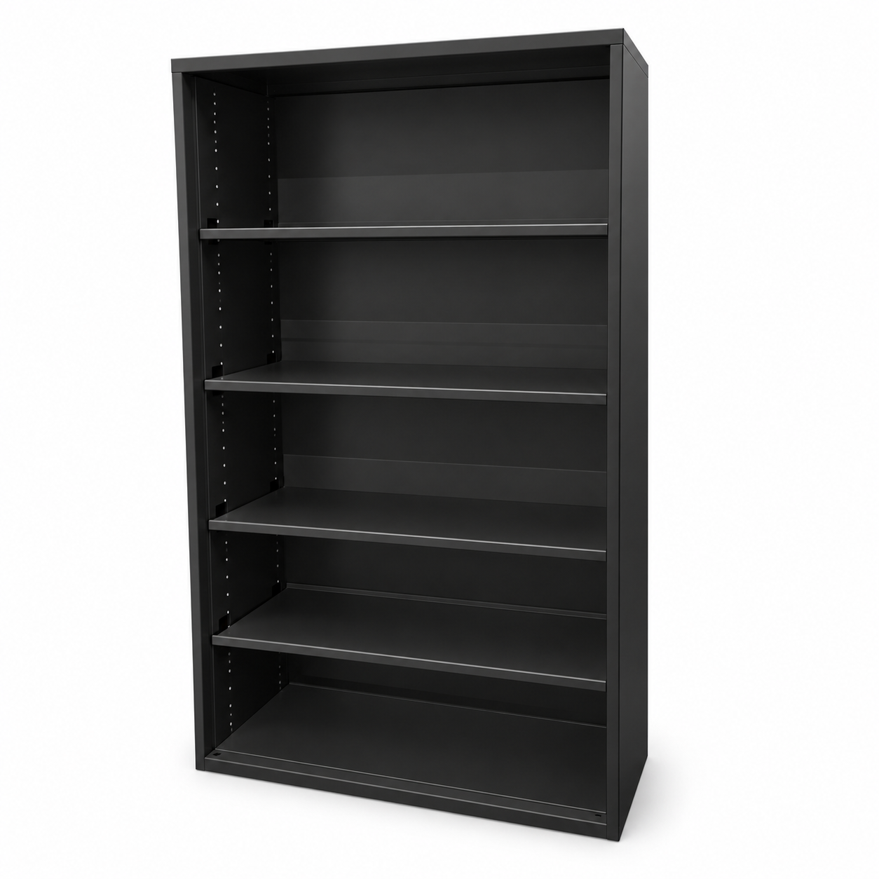 Steelcase Open Bookcase – Custom-Painted Commercial Office Storage - Image 6