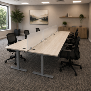 30" x 60" Electric Height-Adjustable Sit-Stand Desk